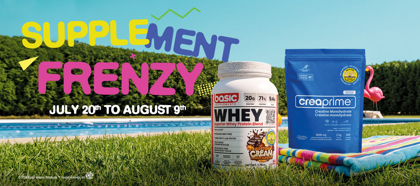 Supplement Frenzy July 13 2026 - August 9 2026