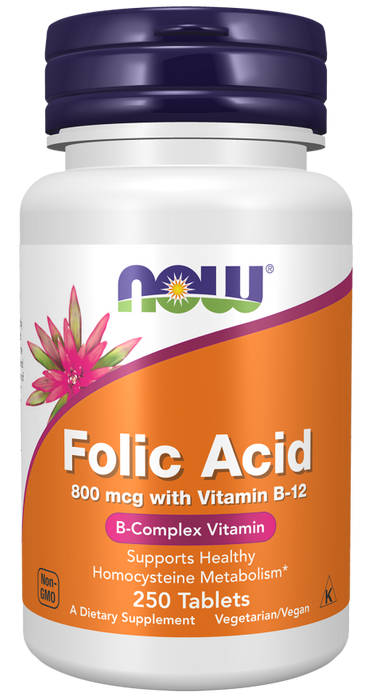 NOW Folic Acid 800mcg