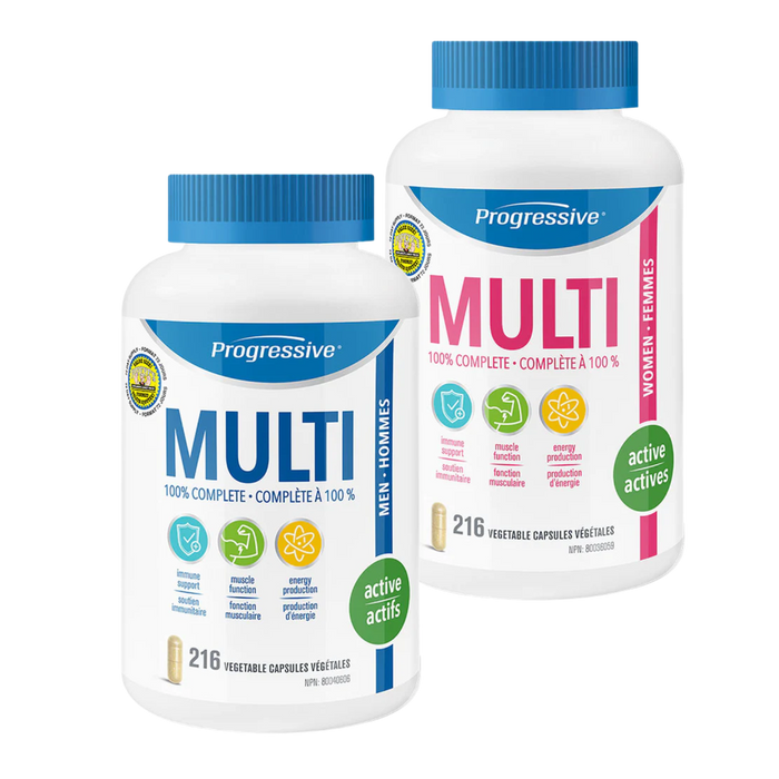 Progressive Active Multi 216 Caps