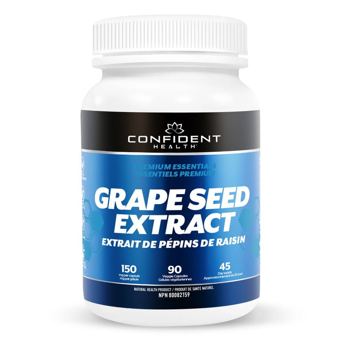 Confident Health Grape Seed Extract 150mg