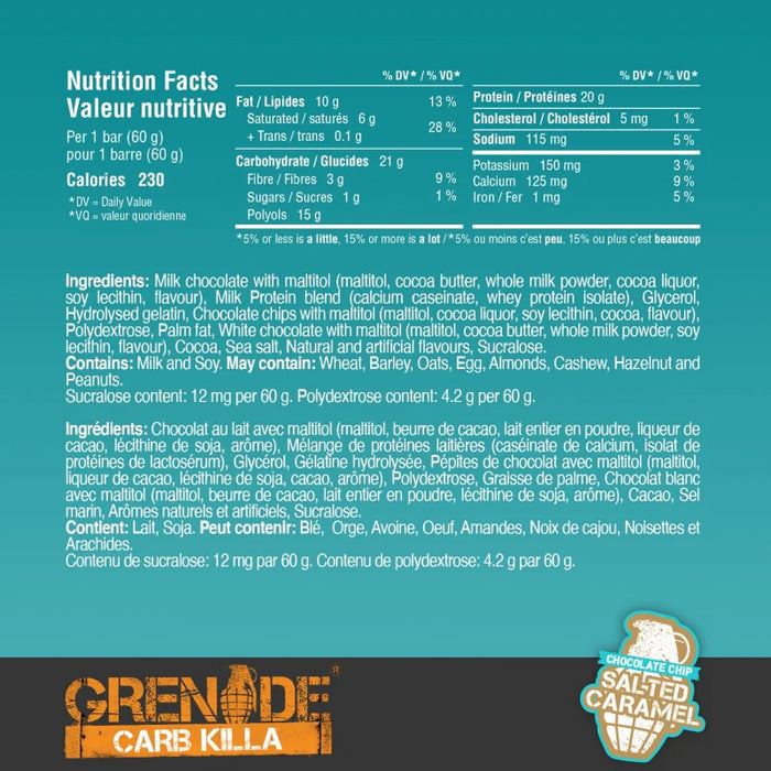 Grenade Bars
