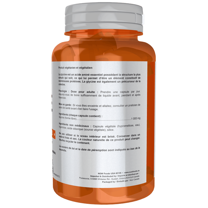 NOW Glycine 1000mg
