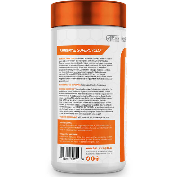 Ballistic Labs Berberine Supercyclo 135 Cap