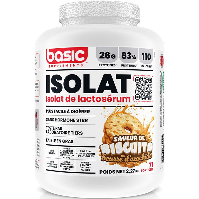 Basic Supplements Isolate 5lb - Popeye's Toronto