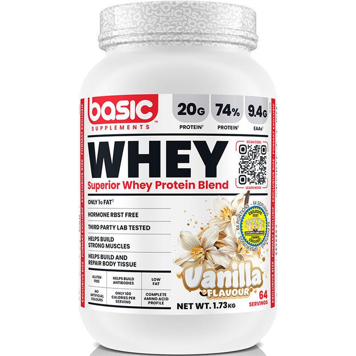 Basic Supplements Whey 4lb - Popeye's Toronto