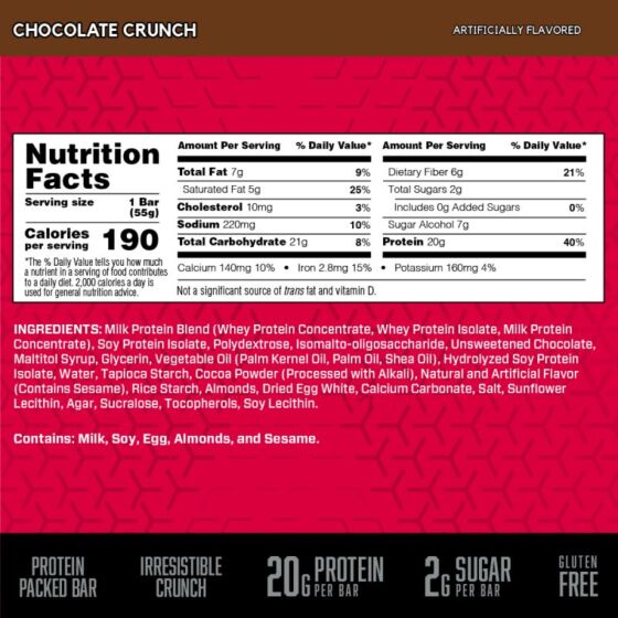BSN Syntha 6 Protein Crisp Box