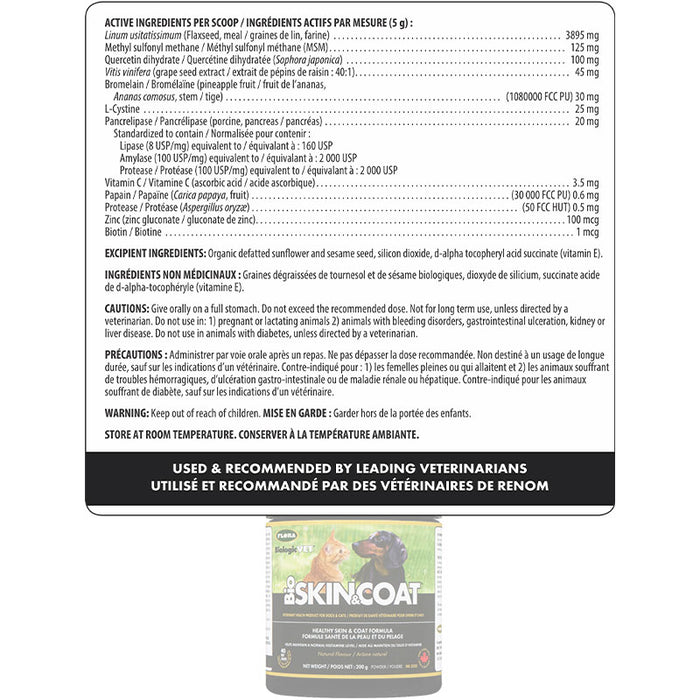 Flora BioSKIN&COAT Natural Antihistamine 200g