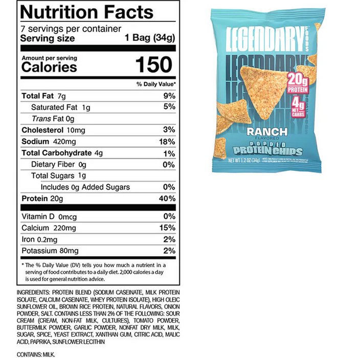 Legendary Foods Protein Chips