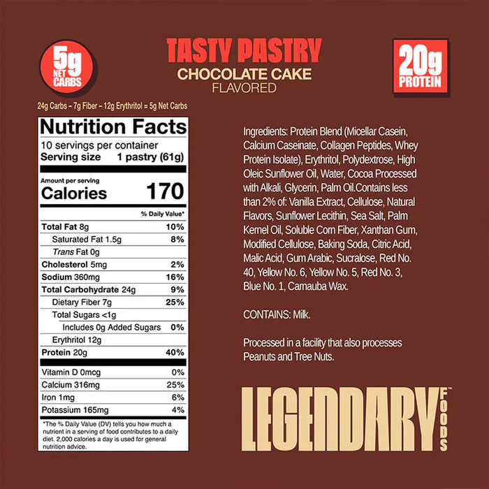 Legendary Foods Tasty Pastry 10 Pack Box