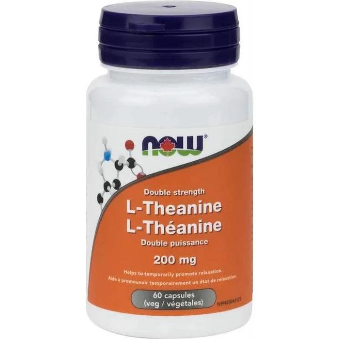 Now L Theanine 200mg 60 Caps
