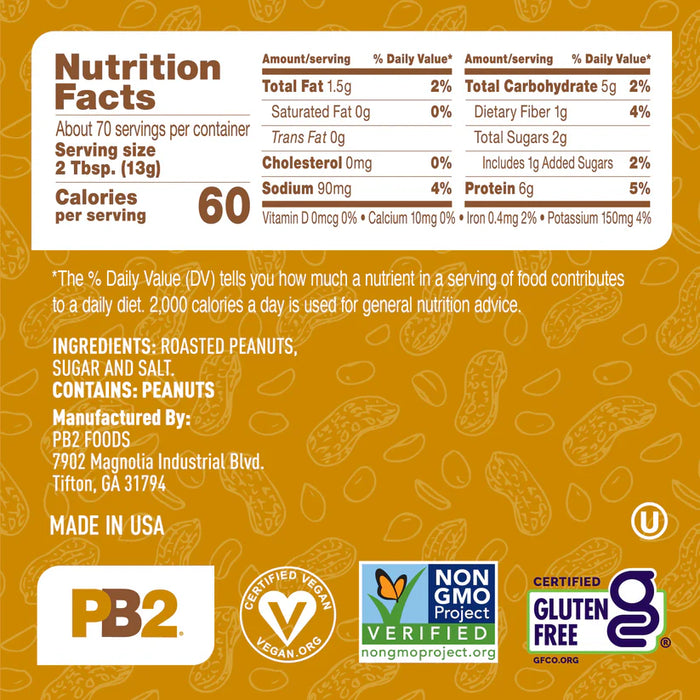 PB2 Peanut Butter Powder 1lb