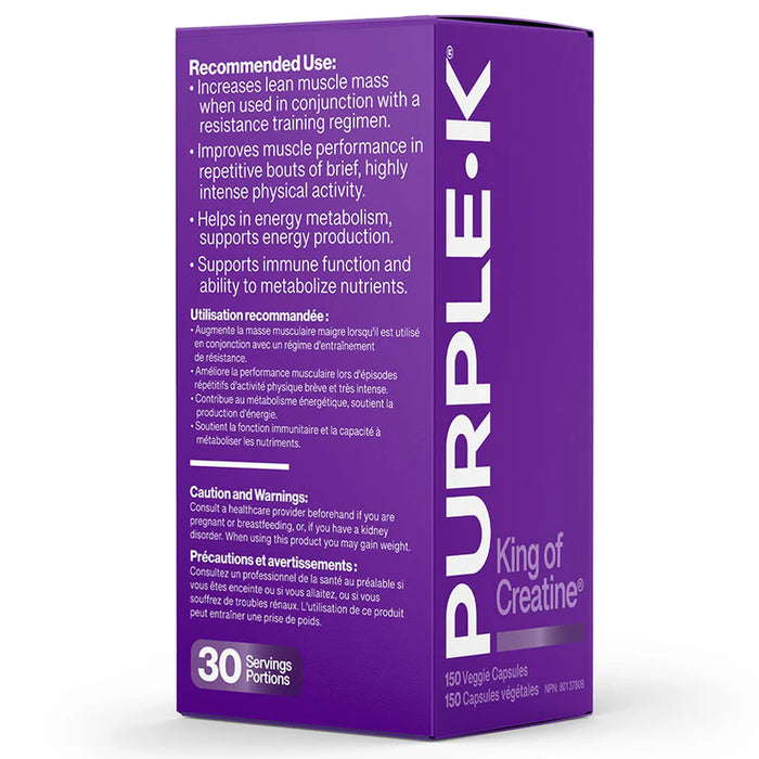 Purple K Creatine 150 Caps