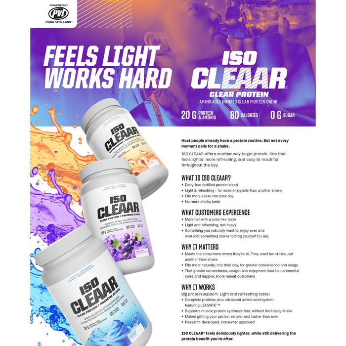 PVL Iso CLEAAR 1.43lb
