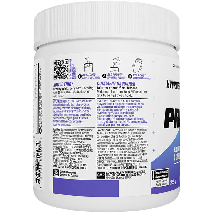 PVL Pro H2O Hydration Mix