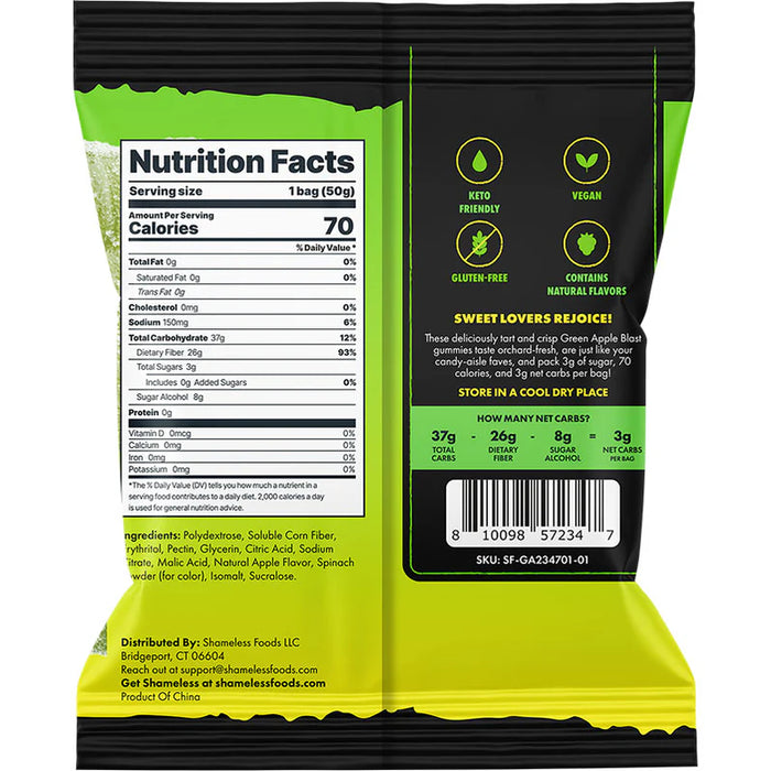 Shameless Gummy Snacks Box