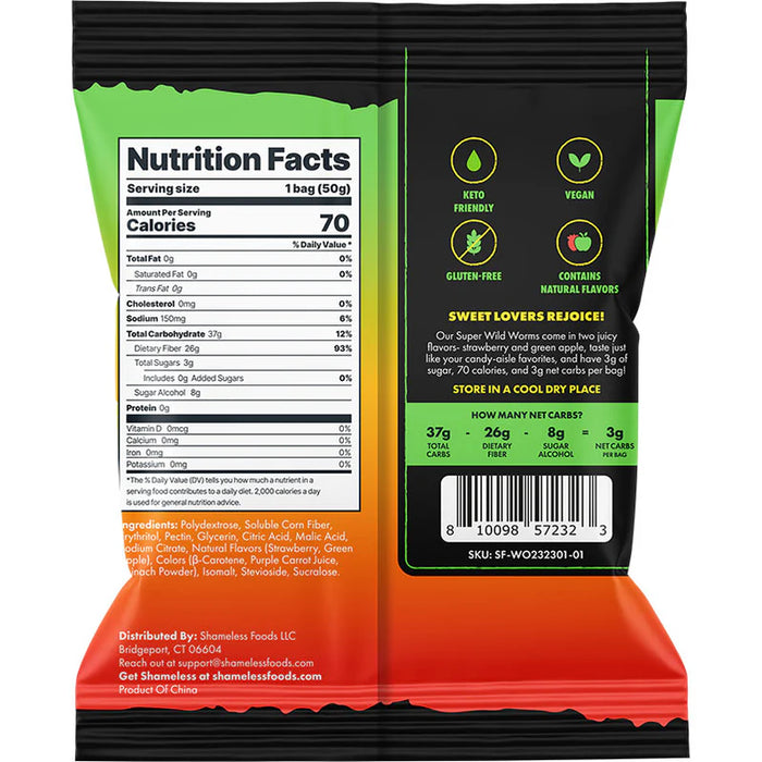 Shameless Gummy Snacks Box