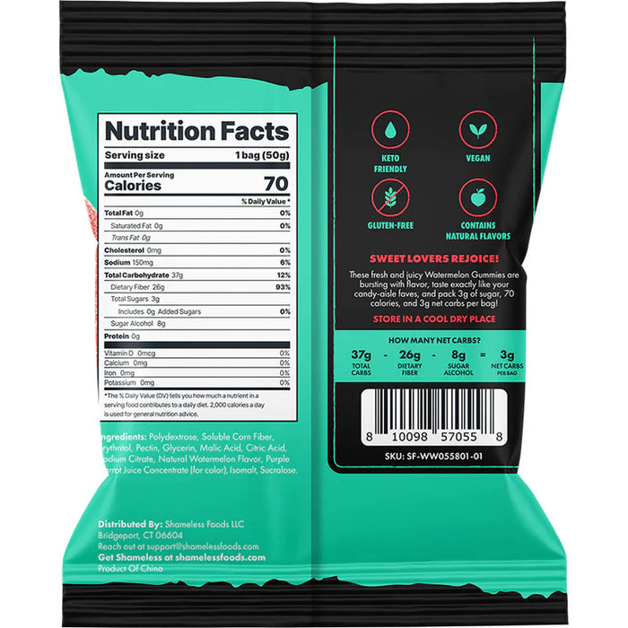 Shameless Gummy Snacks Box