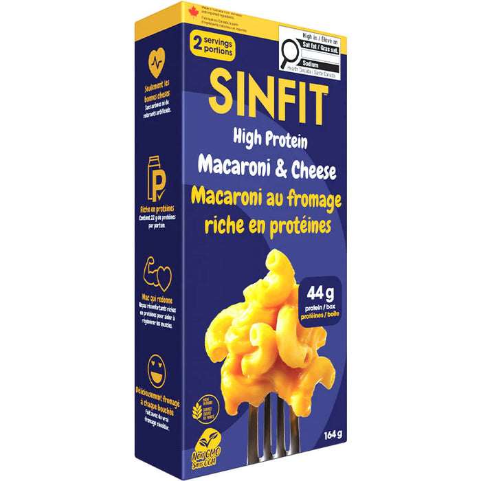 SinFit High Protein Macaroni & Cheese Box