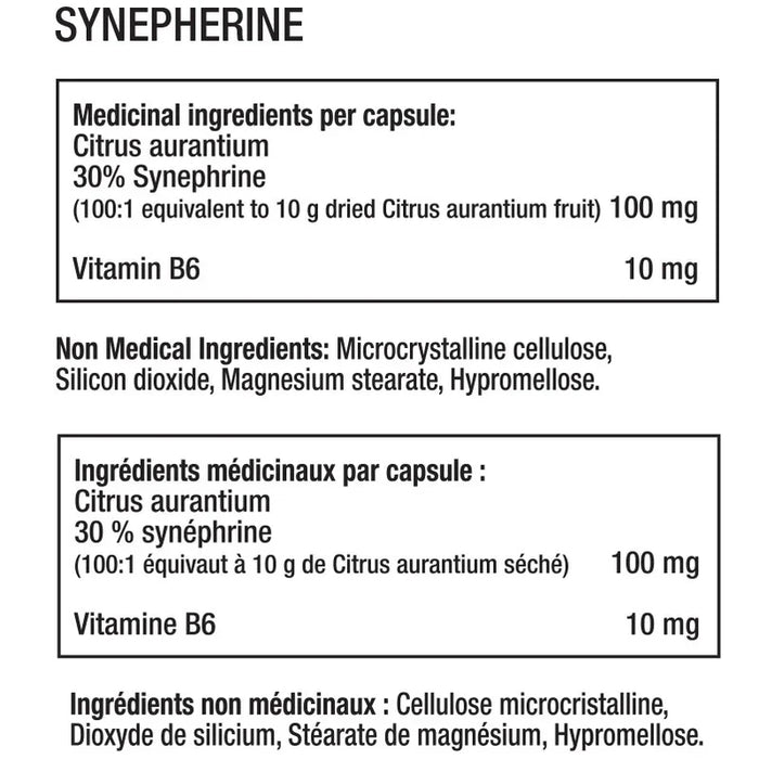 Synergenex Synephrine 30 Capsules