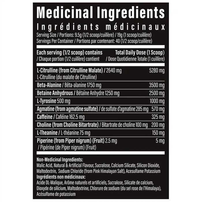 TC Nutrition Batch 27 Pre Workout