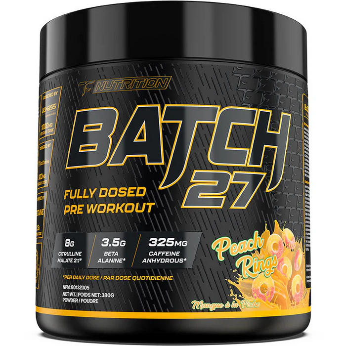 TC Nutrition Batch 27 Pre Workout