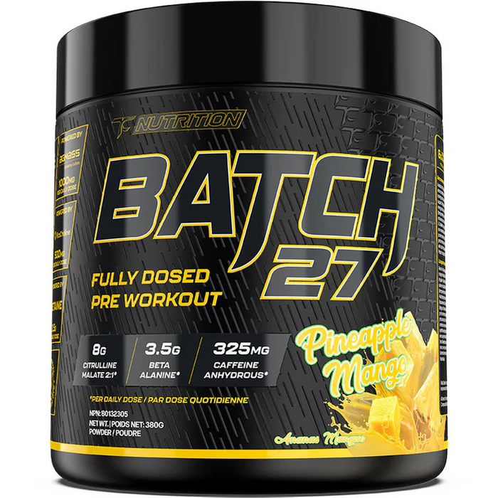 TC Nutrition Batch 27 Pre Workout