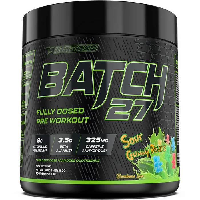 TC Nutrition Batch 27 Pre Workout