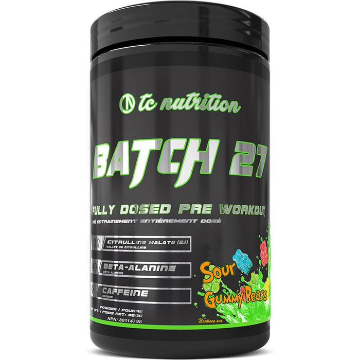 TC Nutrition Batch 27 Pre Workout - Popeye's Toronto