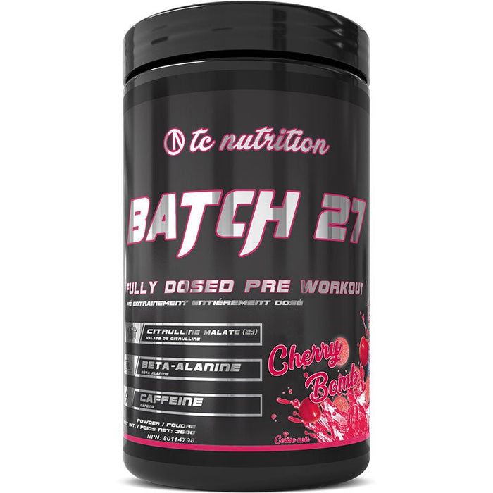 TC Nutrition Batch 27 Pre Workout - Popeye's Toronto