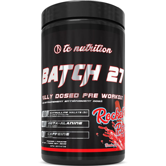 TC Nutrition Batch 27 Pre Workout - Popeye's Toronto