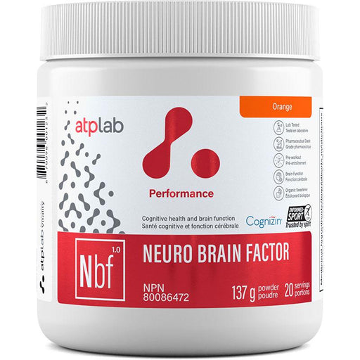 ATP Neuro Brain Factor 20 Serv Orange - Popeye's Toronto