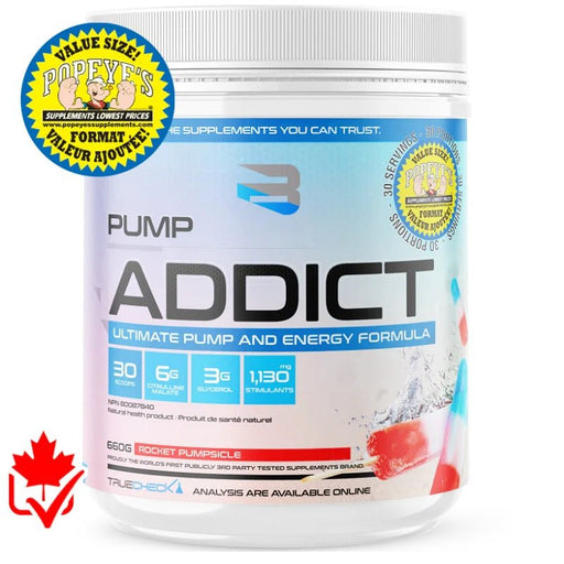 Believe Pump Addict 60 Serv Value Size - Popeye's Toronto