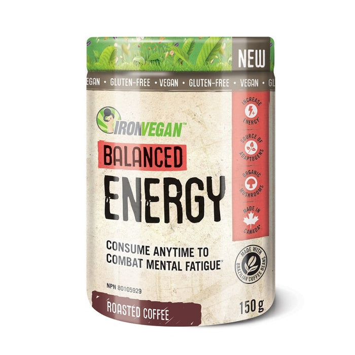 Iron Vegan Balanced Energy Roasted Coffee - Popeye's Toronto