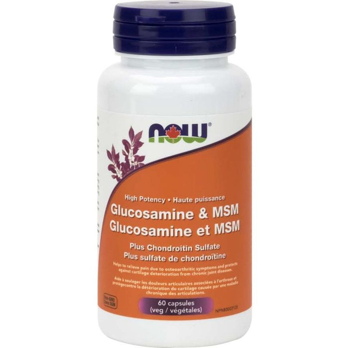 NOW Glucosamine & Chond w MSM - Popeye's Toronto