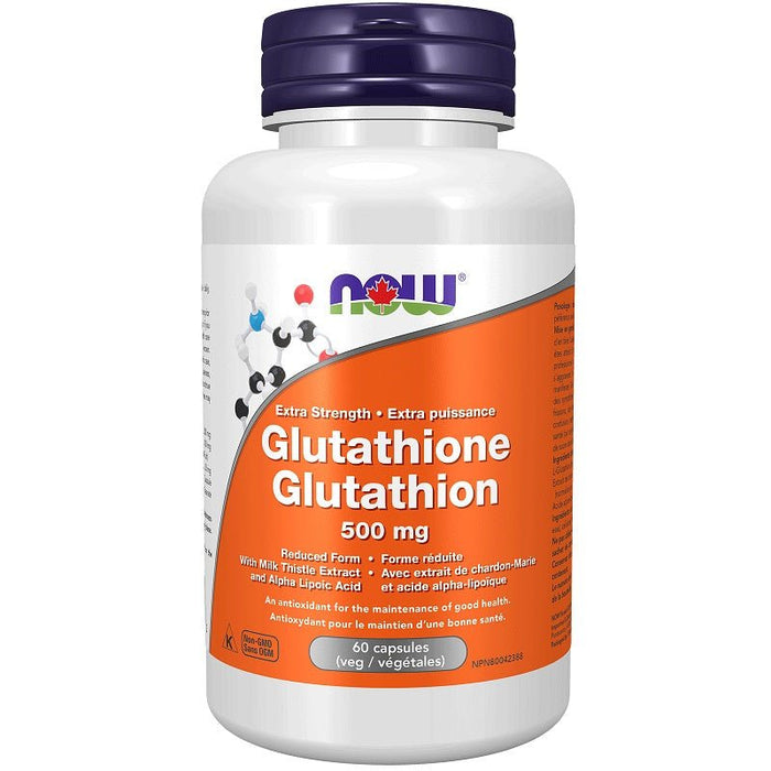 glutathione toronto NOW Glutathione 500mg 60vcaps