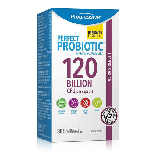 Progressive Perfect Probiotic 120 Billion 30 Caps - Popeye's Toronto