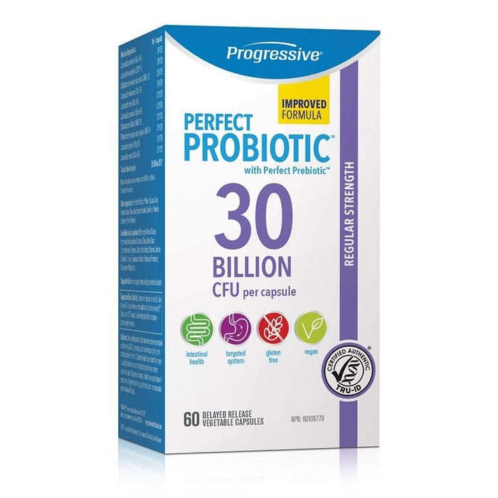 Progressive Perfect Probiotic 30 Billion 60 Caps - Popeye's Toronto